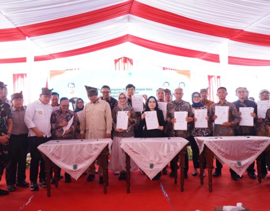 Kementan dalam acara gerakan peningkatan produksi susu segar