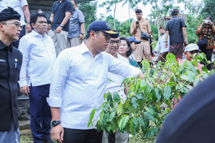 Kunjungan Wamentan ke Agro Techno Park di Kabupaten Badung